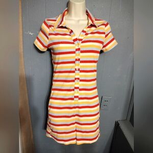 Stripped shorts jumper size medium